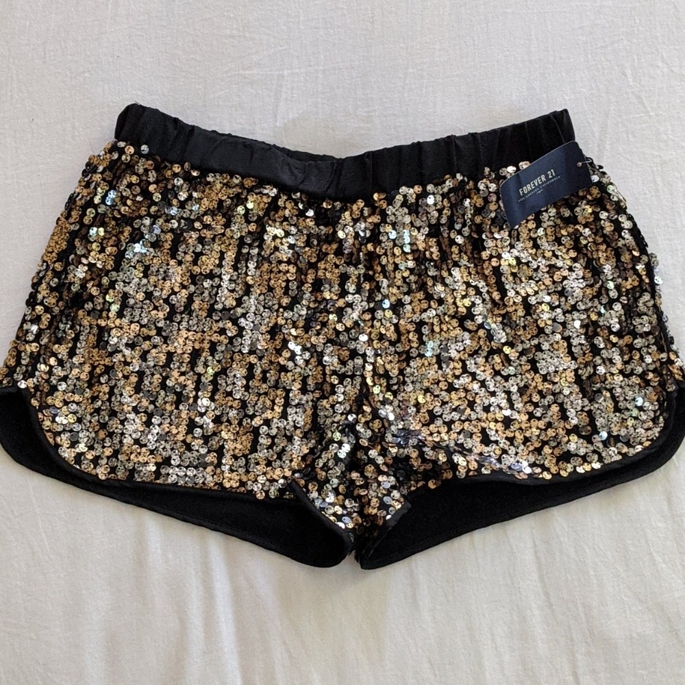 Forever 21 sequin shorts